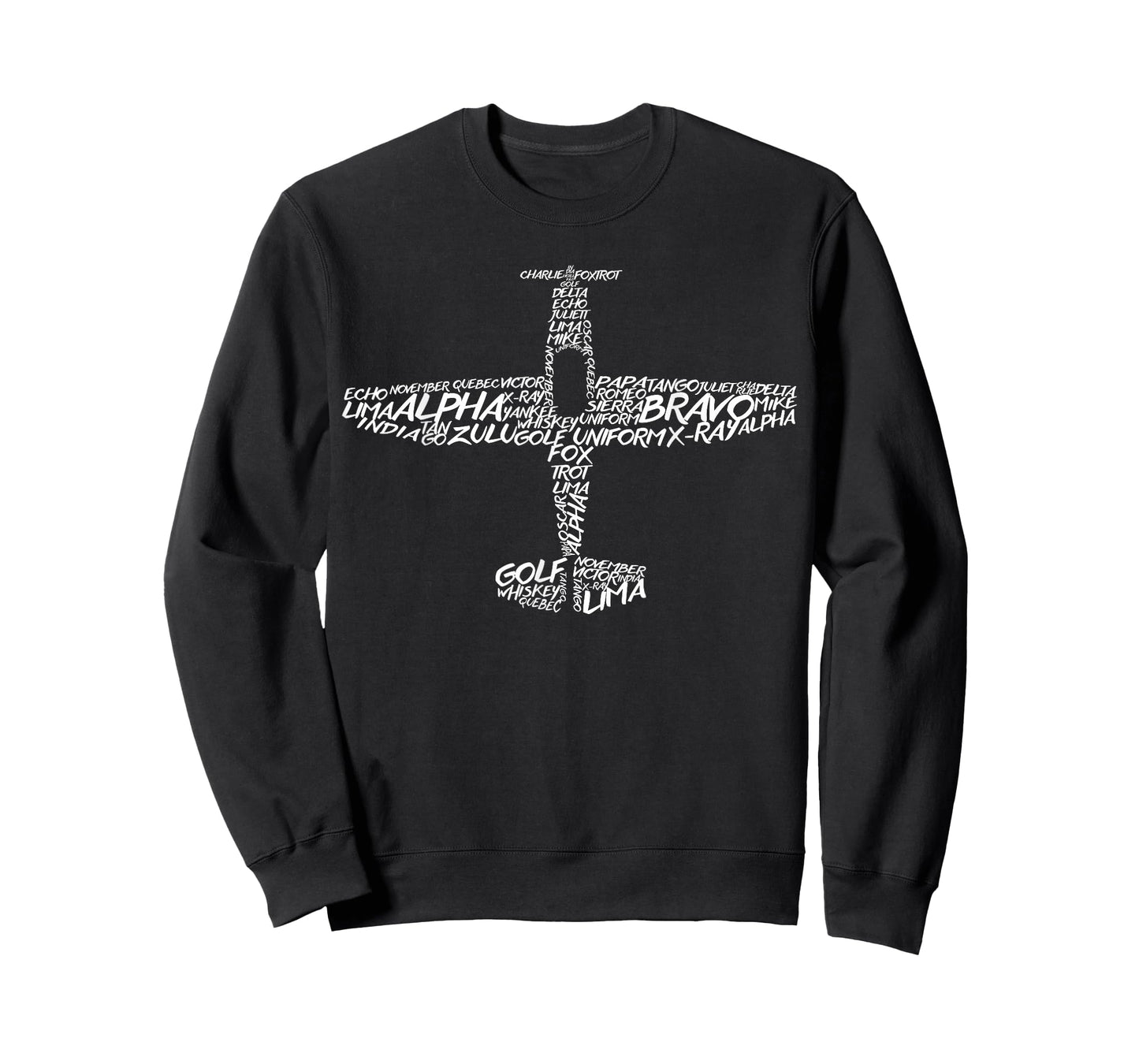 Phonetic Alphabet | Pilot Airplane T-Shirt Small