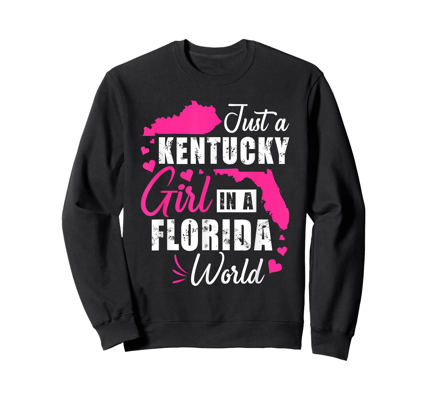 Kentucky Girl Living in Florida Southern Roots Transplant T-Shirt