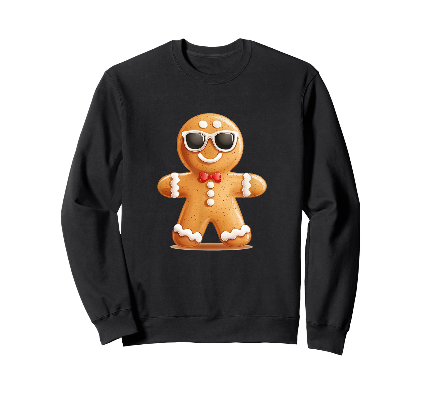 A Clever Gingerbread Man with a Cool Style for Boys & Girls T-Shirt