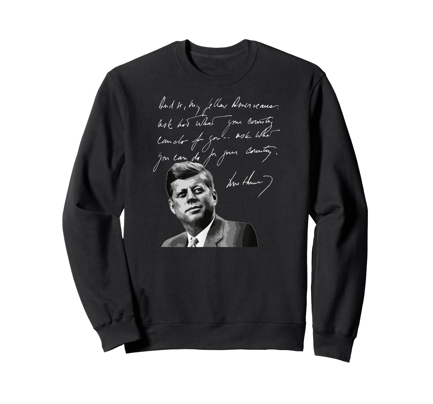 Utopia Sport Kennedy Shop JFK John F. Kennedy What You Can Do For Your Country Quote T-Shirt