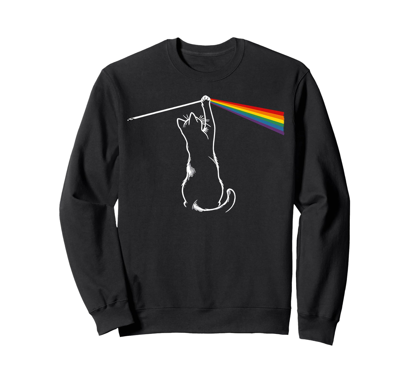 Cat Rock Music Funny Cat Colors T-Shirt