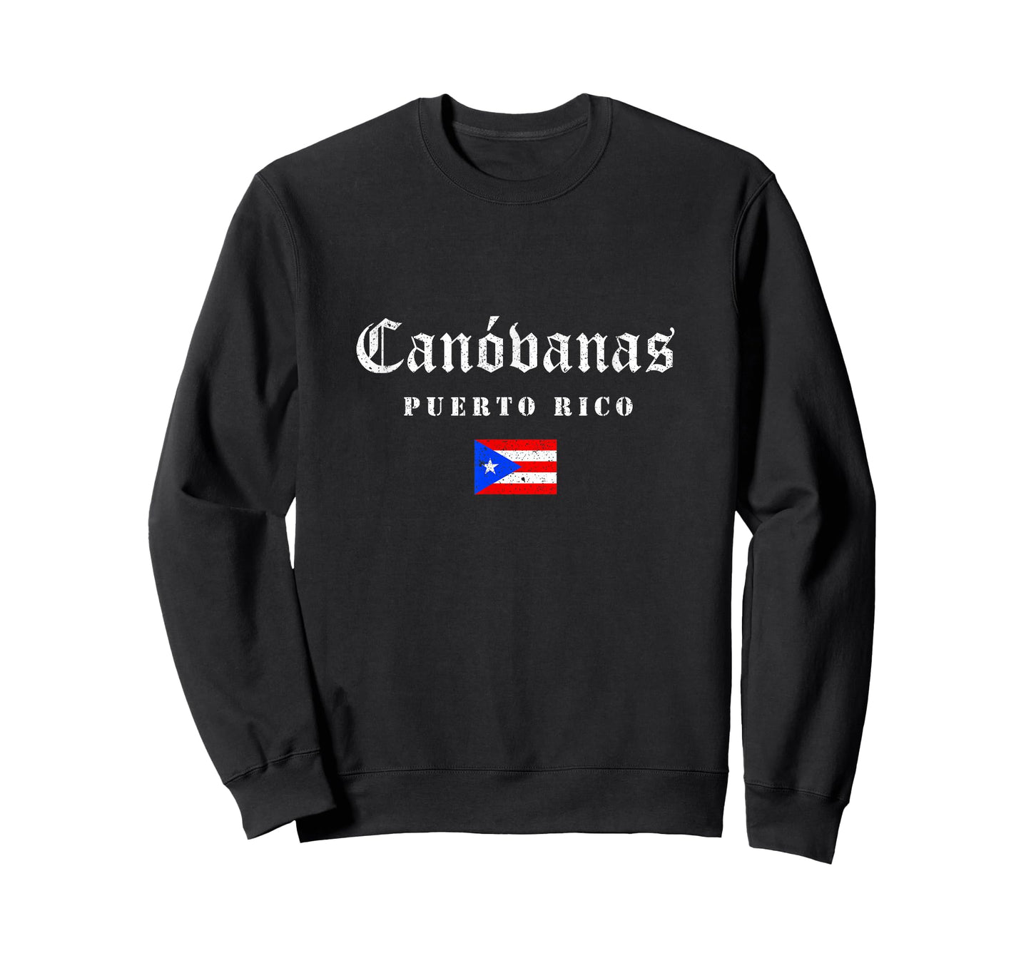 Vintage Canóvanas Puerto Rico Flag Pride Home Root Travel T-Shirt