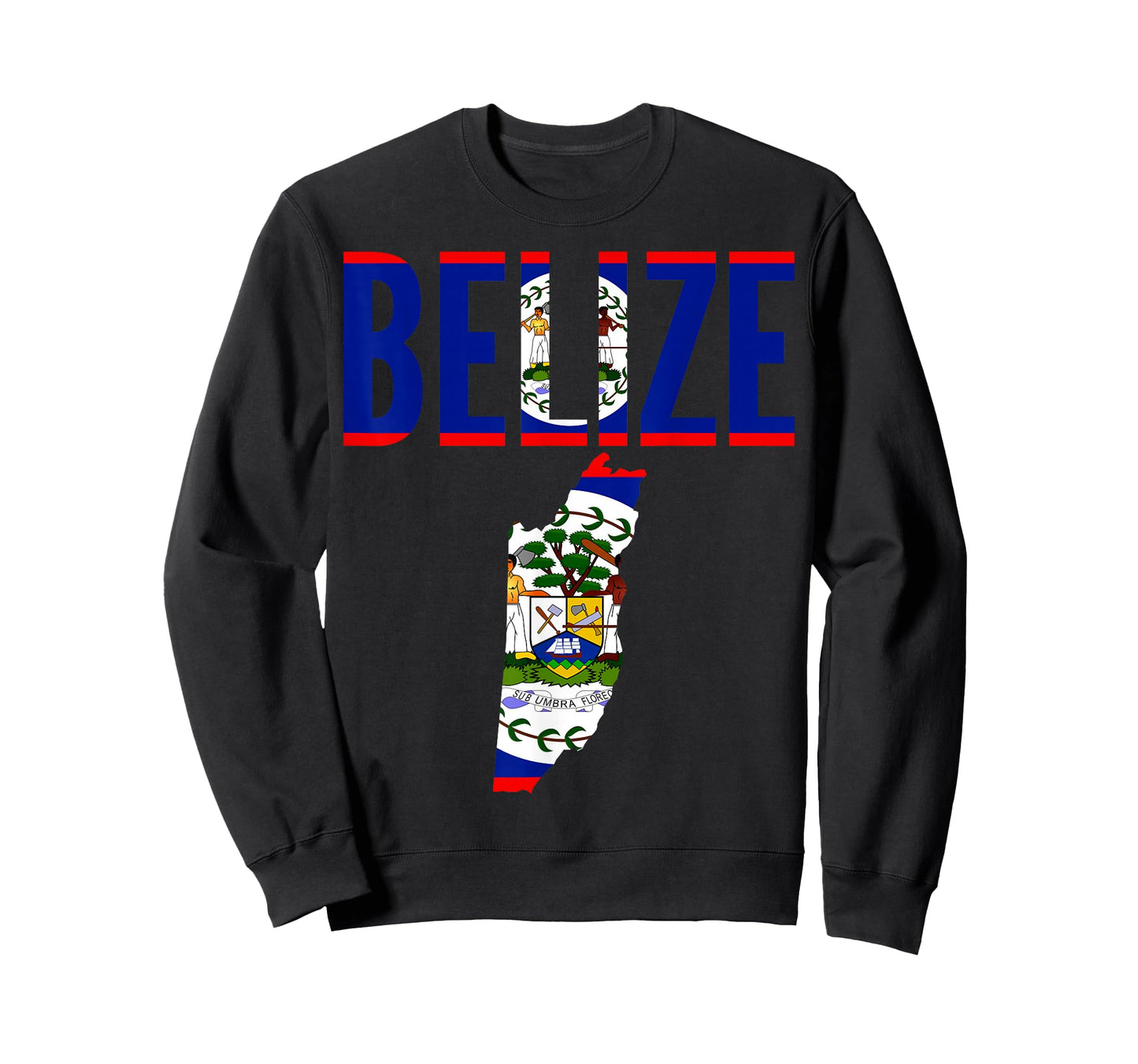 Belizean - Belize Country Map Flag T-Shirt