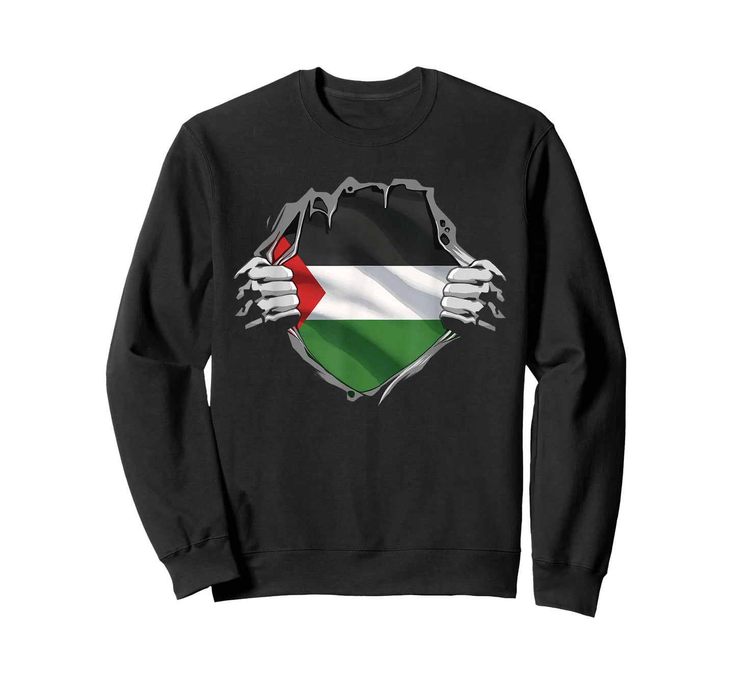 Palestine Shirt Palestinian Flag Arabic Roots Heritage DNA T-Shirt