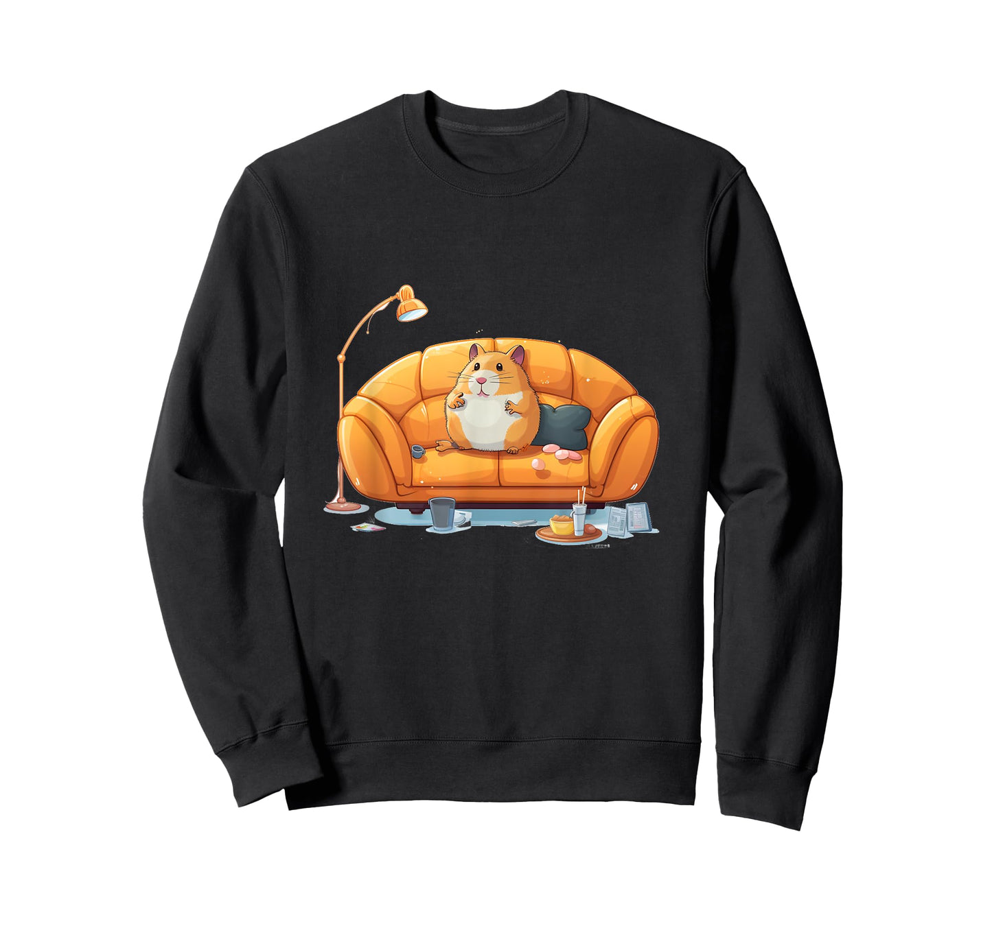 Funny couch hamster costume for boys and girls T-Shirt