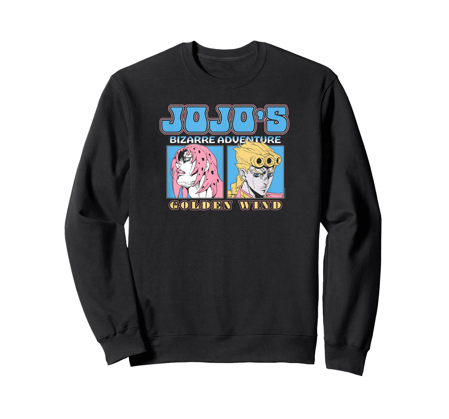 JoJo's Bizarre Adventure Diavolo and Giorno Retro Anime T-Shirt