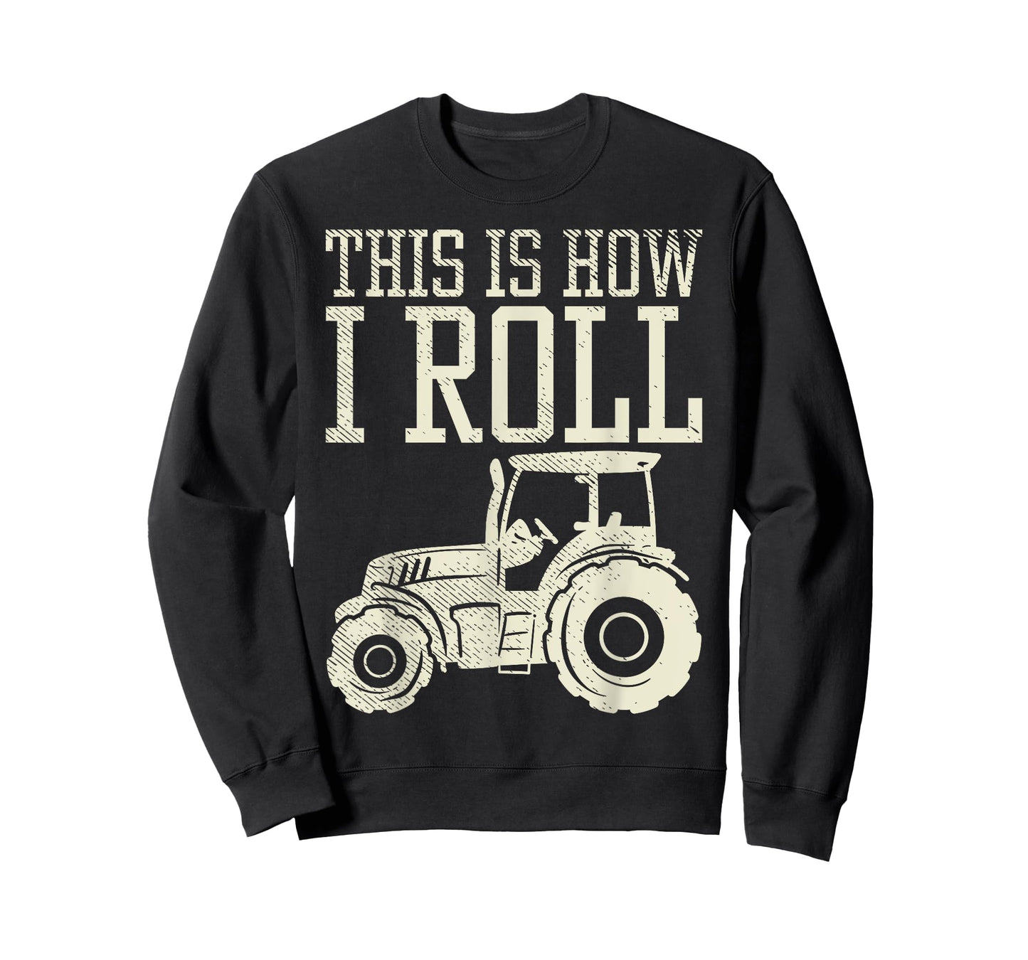This Is How I Roll Tractor Farm Truck Farming Farmer Gift T-Shirt