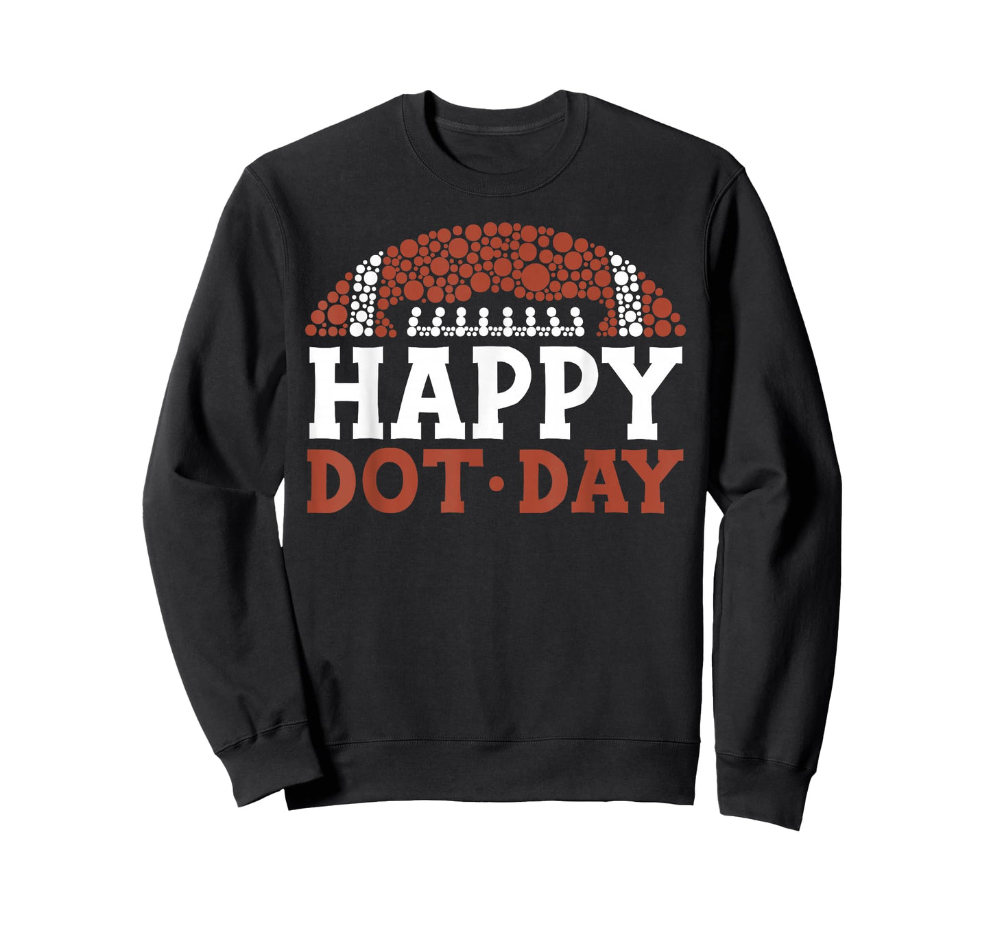 American Football Dots Happy Dot Day Men Boys Kids T-Shirt