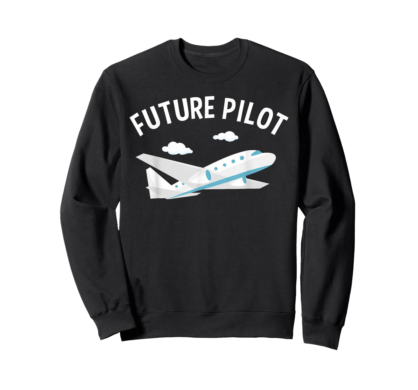 Funny Future Pilot Design For Kids Men Women Airplane Lovers T-Shirt