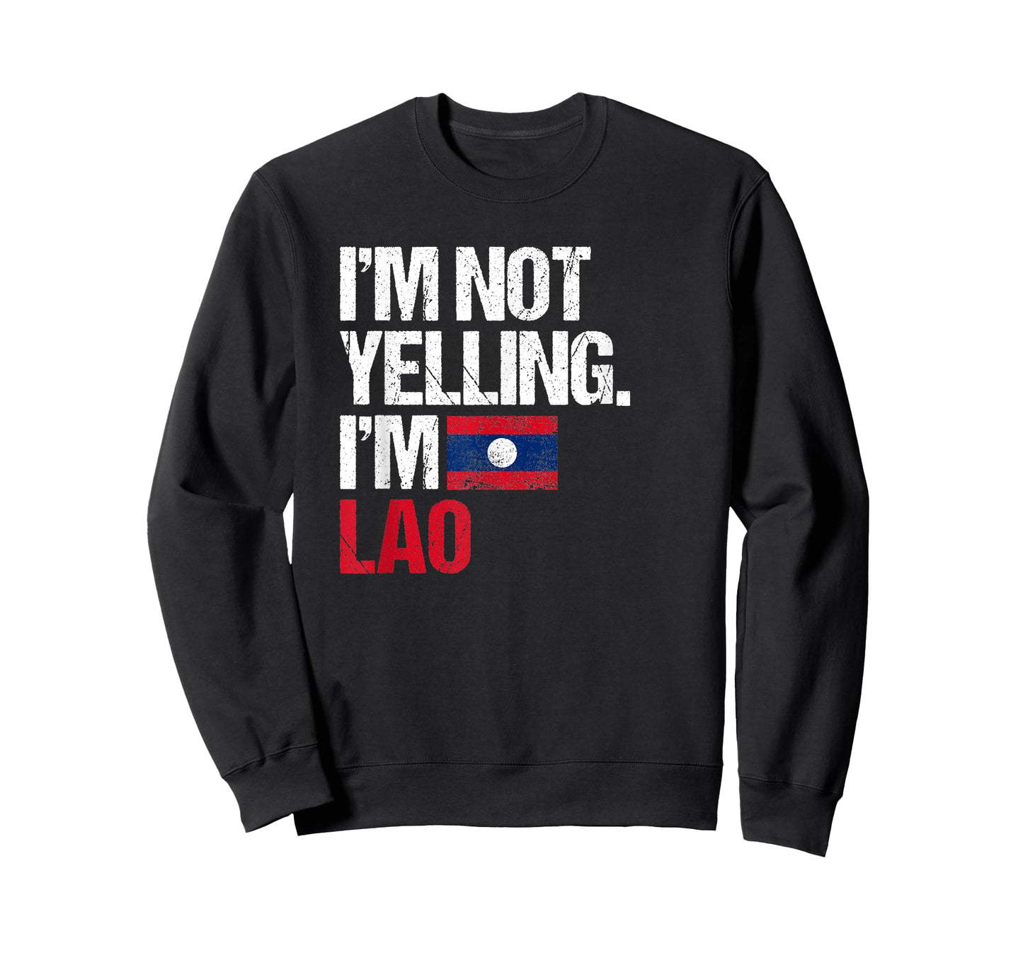 Retro Laos Apparel Unisex-Adults Lao Heritage Women, Girls Black Small Classic Fit Crew Neck Short Sleeve T-Shirt