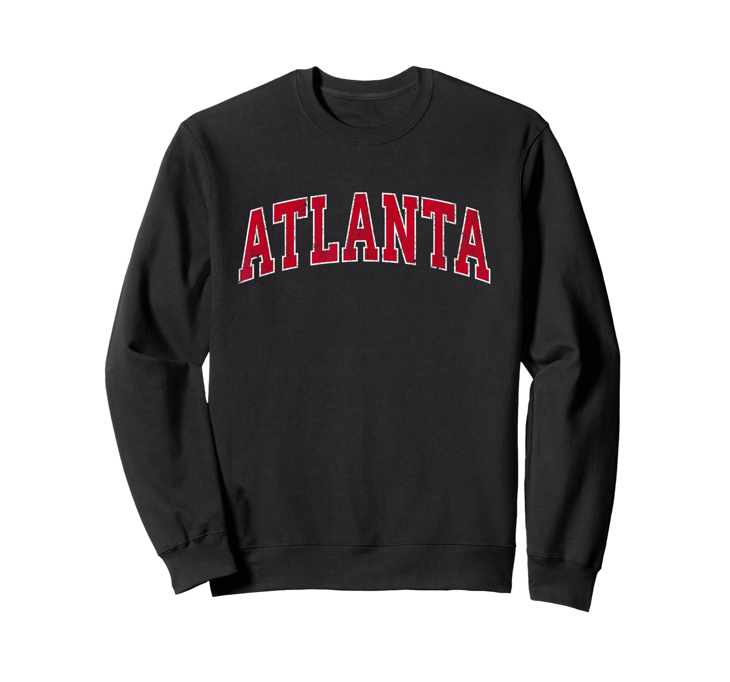Atlanta Georgia GA Vintage Sports Design Red Design T-Shirt
