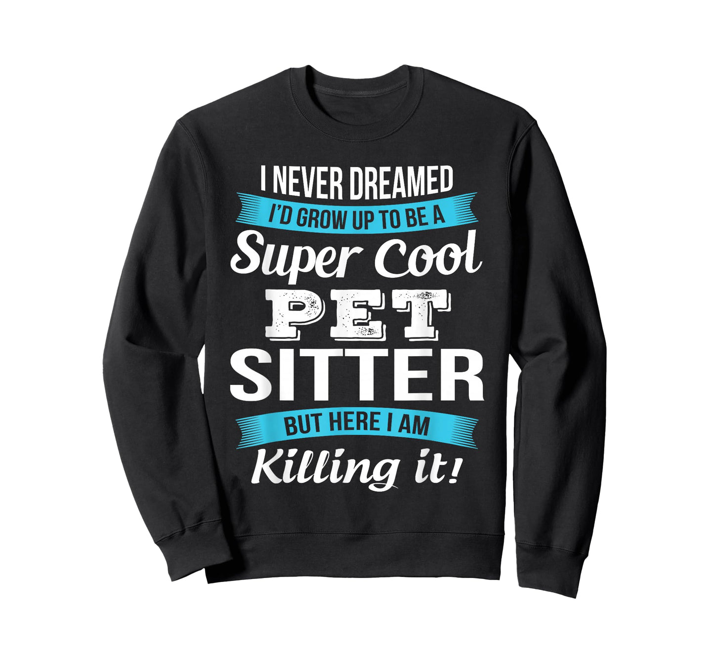 Funny Pet Sitter I Never Dreamed T-Shirt