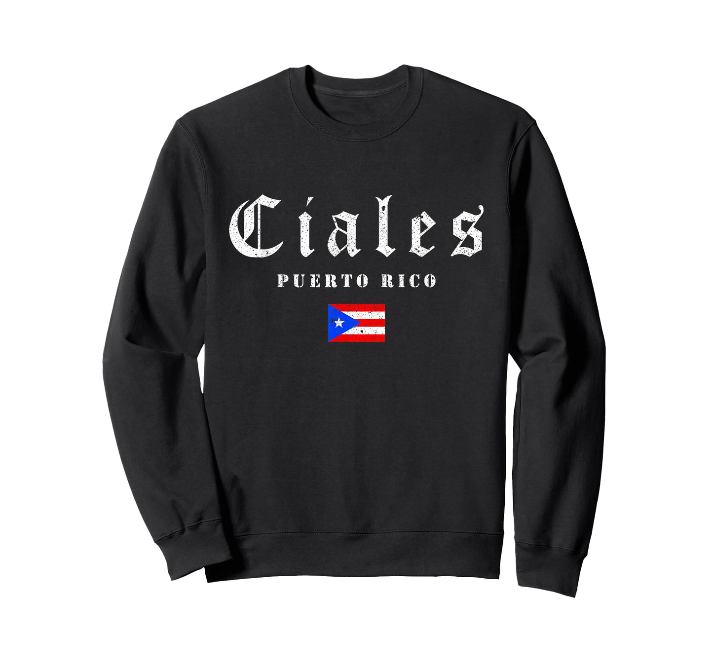 Vintage Ciales Puerto Rico Flag Pride Home Root Travel T-Shirt