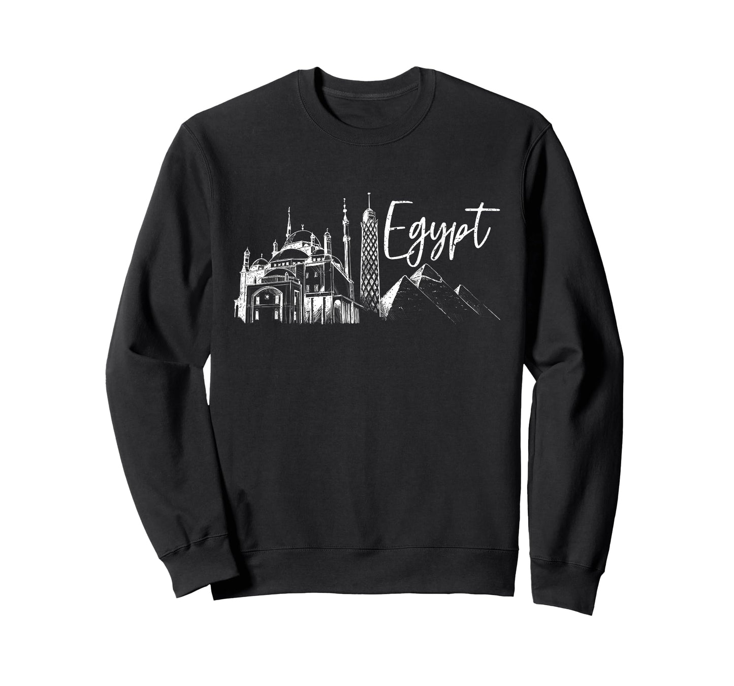 Egyptian Ancient Cairo Hieroglyphics Sphinx Egypt T-Shirt