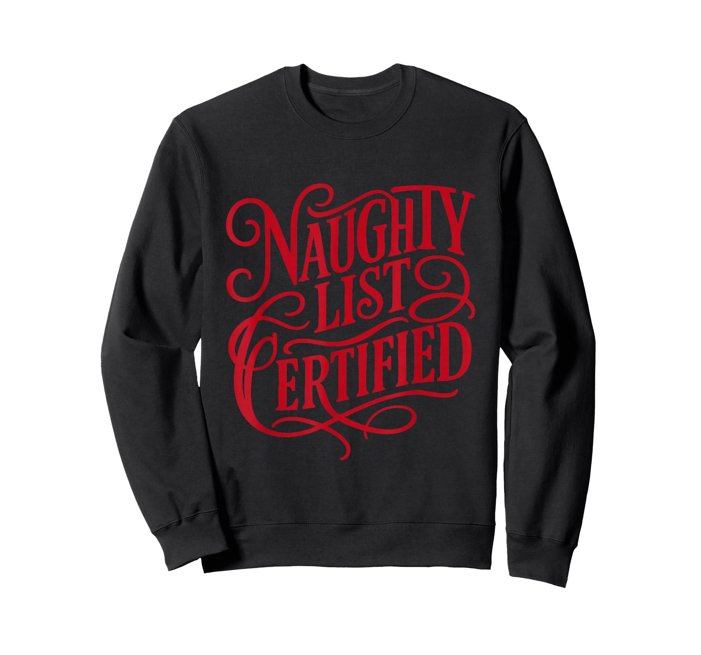 Cool Naughty List Certified Speech T-Shirt