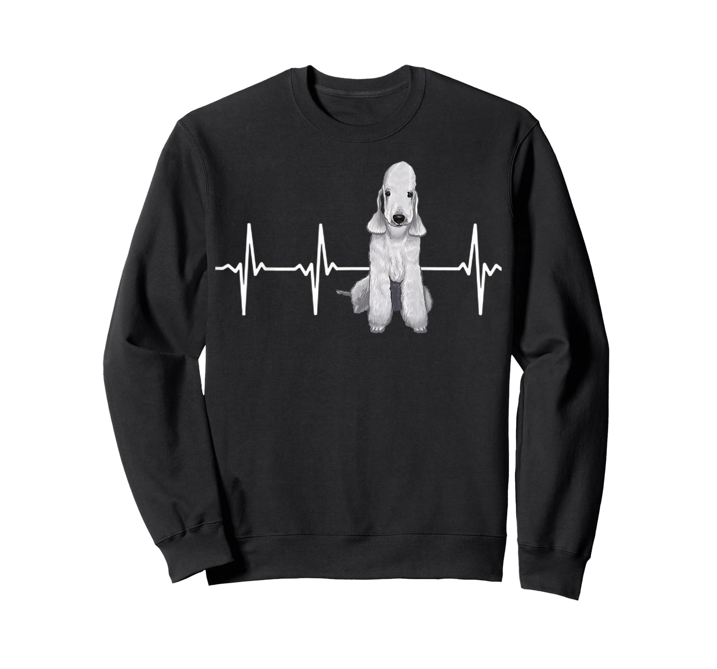 Bedlington Terrier Heartbeat Dog Lover T-Shirt