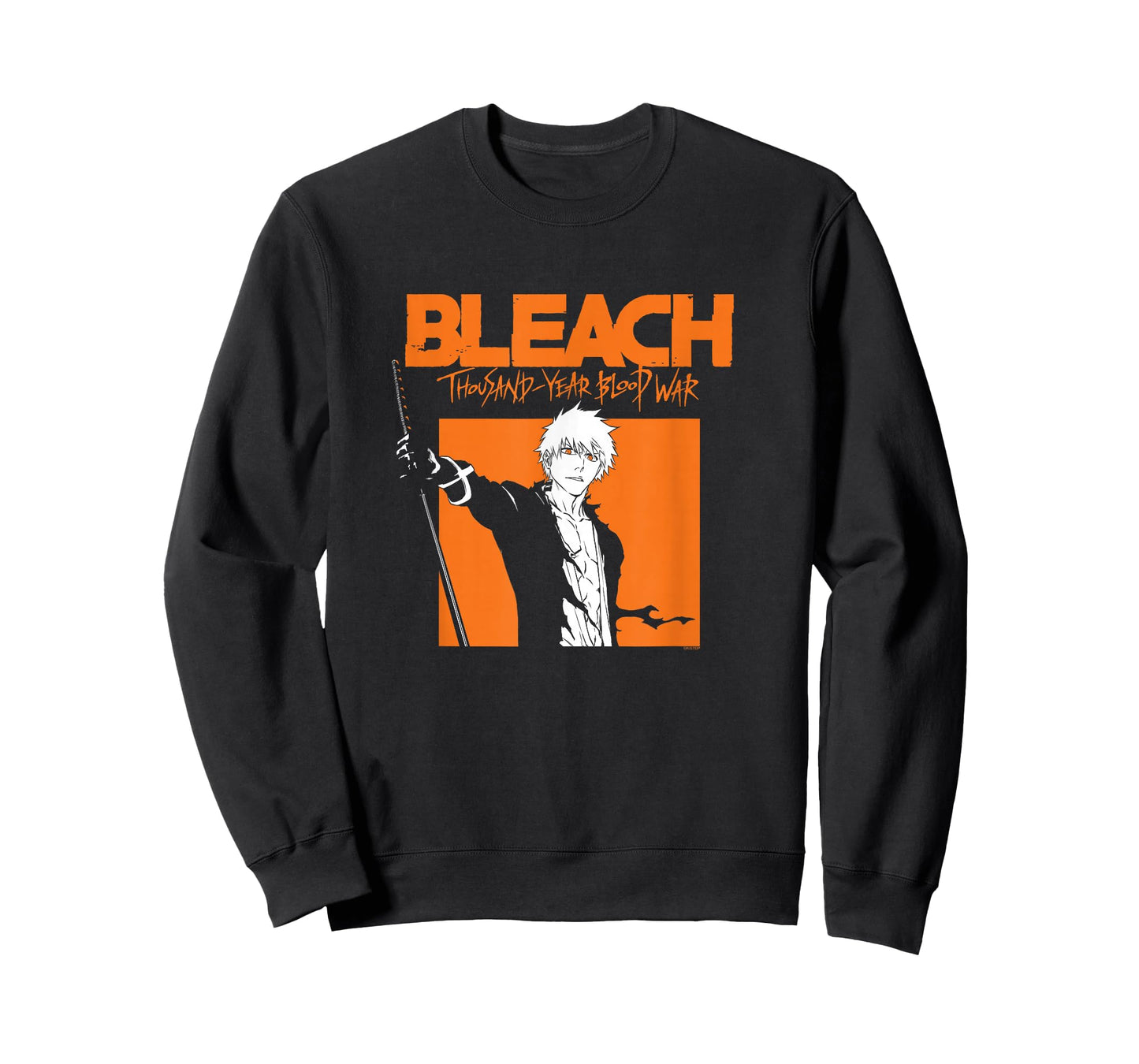 Bleach: Thousand Year Blood War Ichigo with Orange Logo T-Shirt