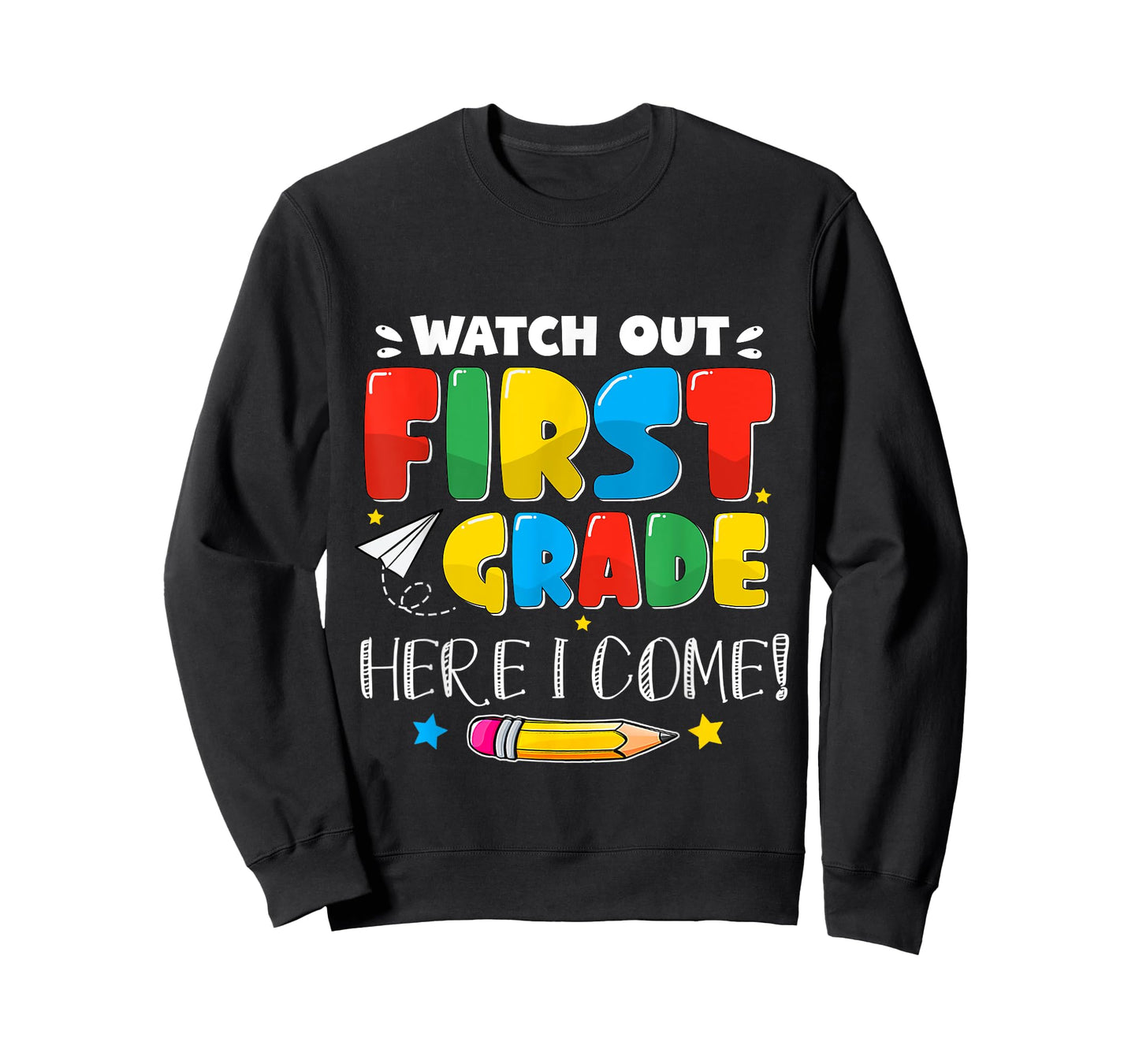 Back To School Watch Out First Grade For Boy, Girl Funny T-Shirt