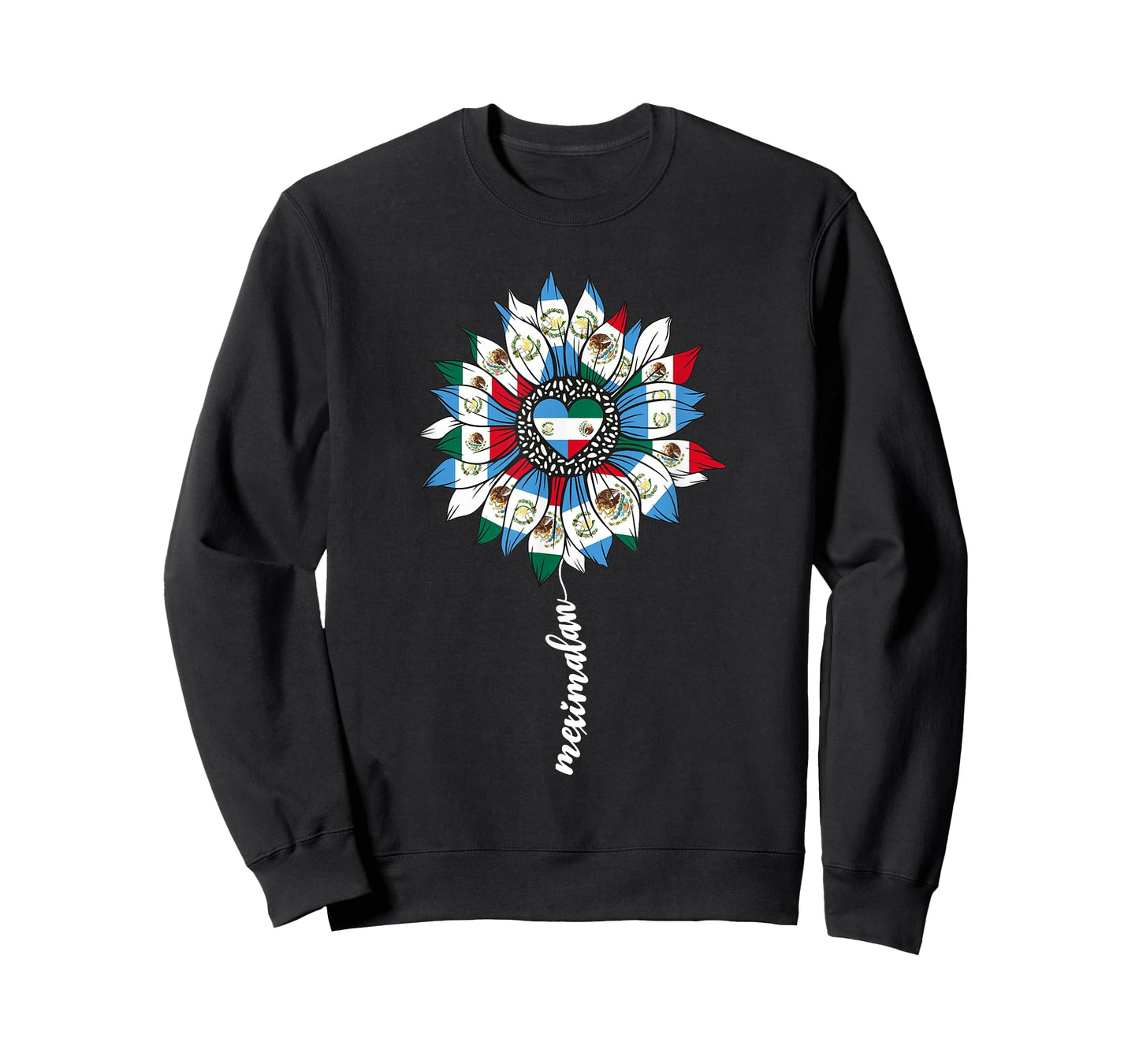 Half Mexican And Guatemalan Mexico Guatemala Flag Girl Women T-Shirt
