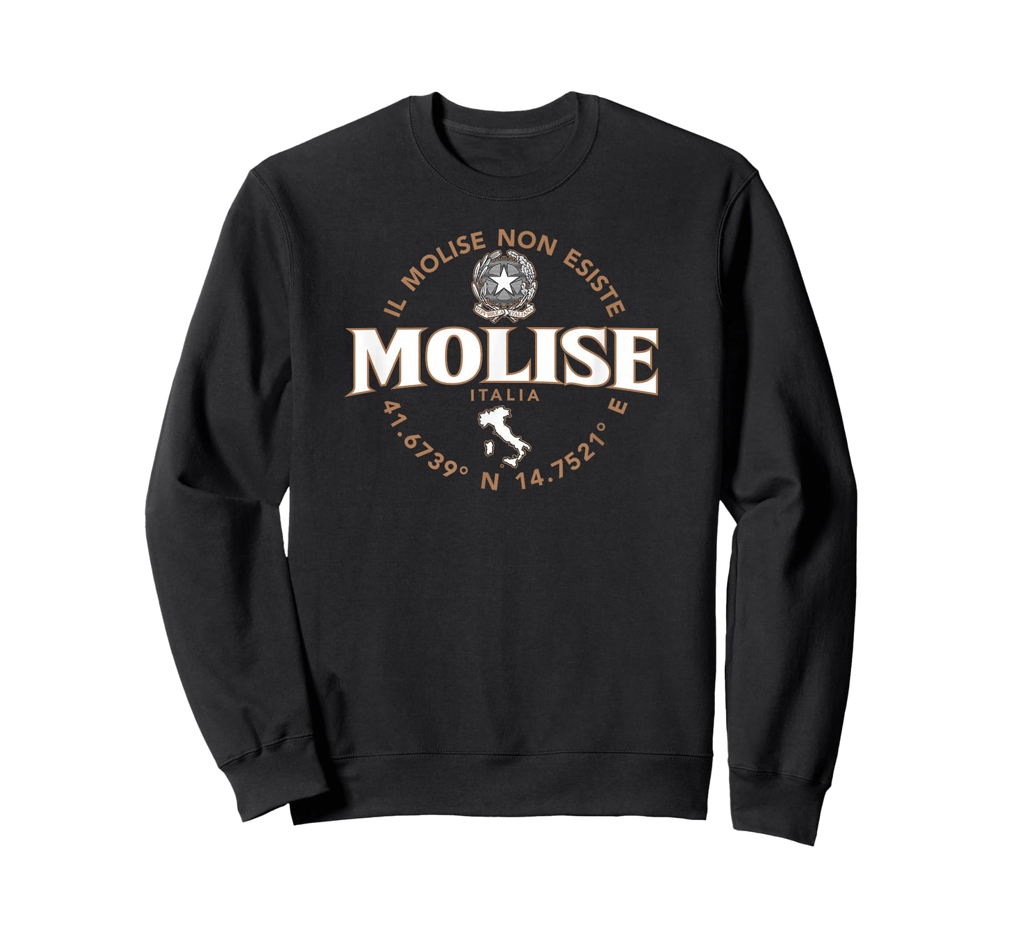 Molise Italy Label Coordinates 2C T-Shirt