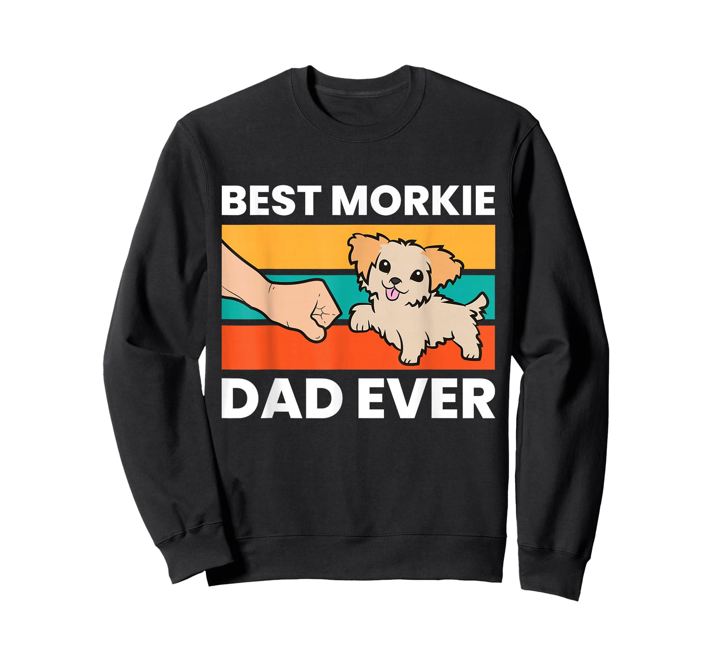 Best Morkie Dad Ever Pet Morkie Dog T-Shirt