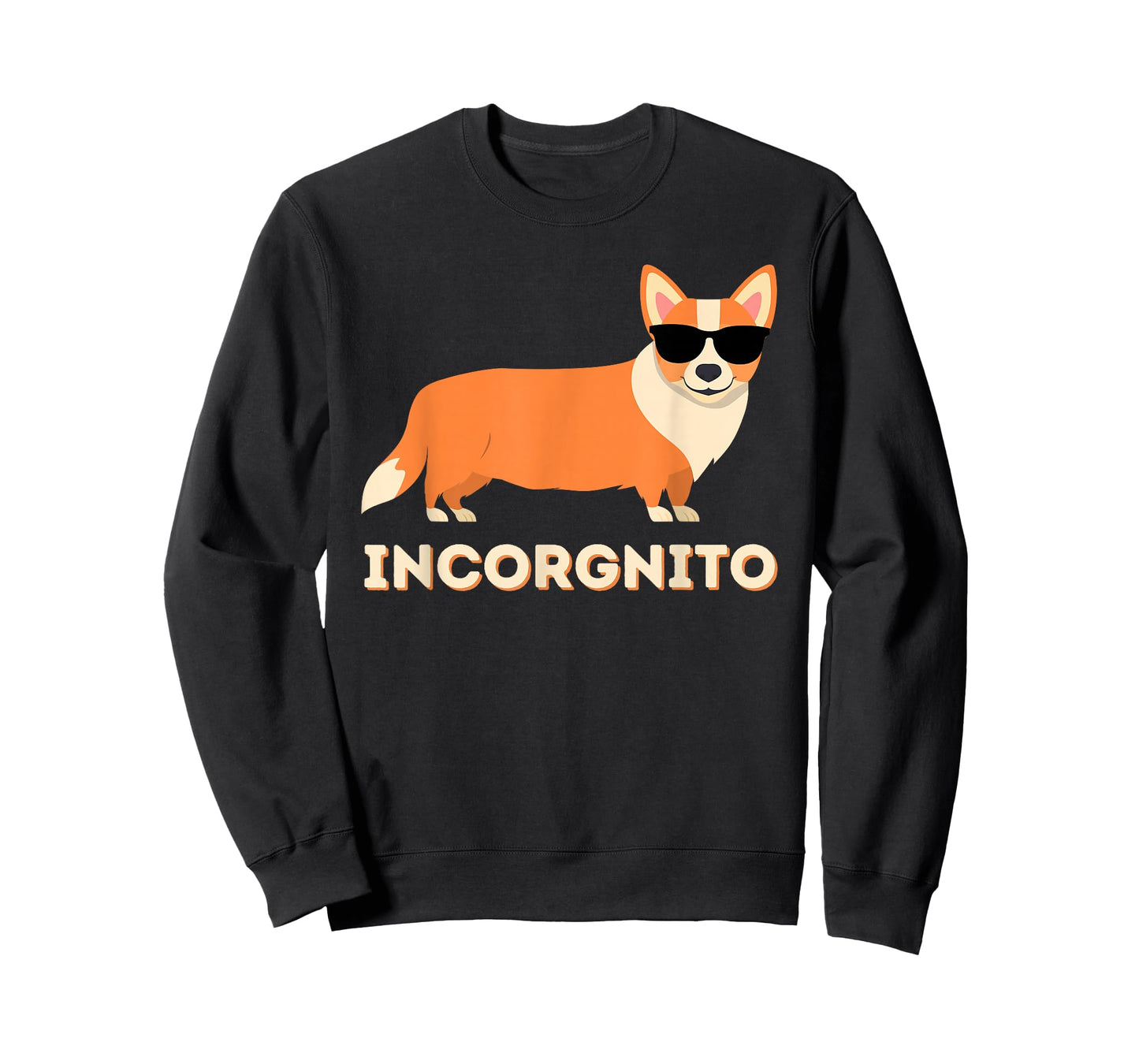Incorgnito - Funny Welsh Corgi Owner Dog Lover T-Shirt Small
