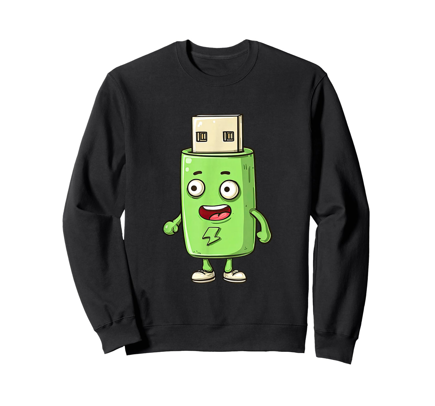 Happy Green USB Costume T-Shirt