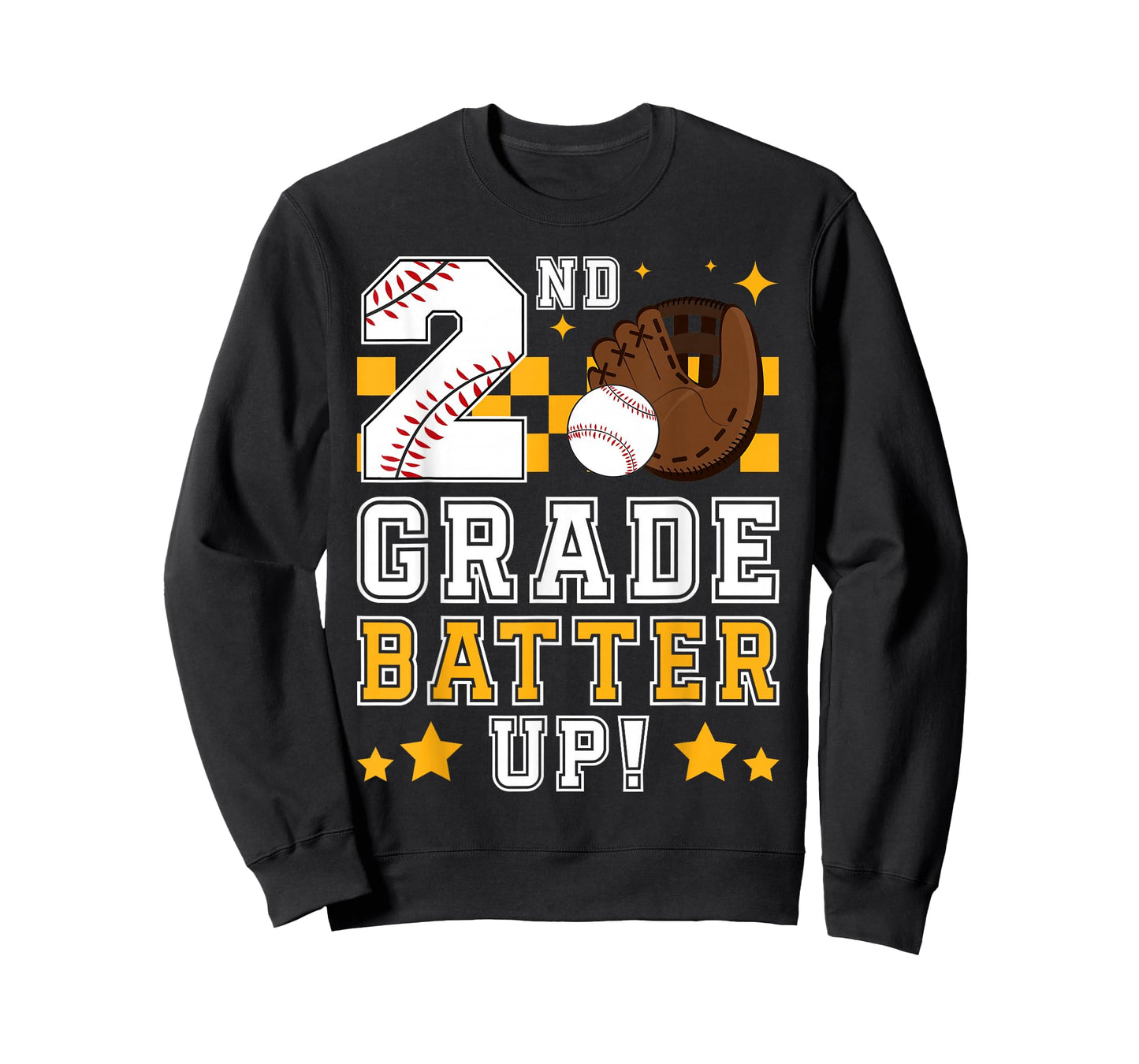2nd Grade Batter Up Baseball First Day Back To School T-Shirt