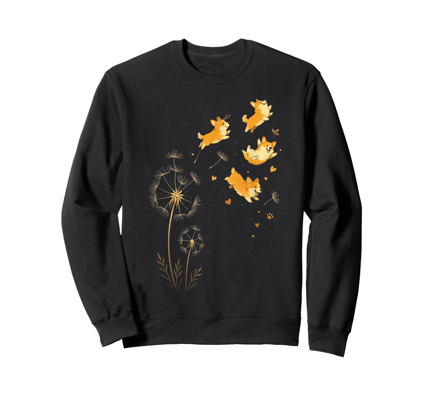 Dandelion Dog Lovers Corgis T-Shirt
