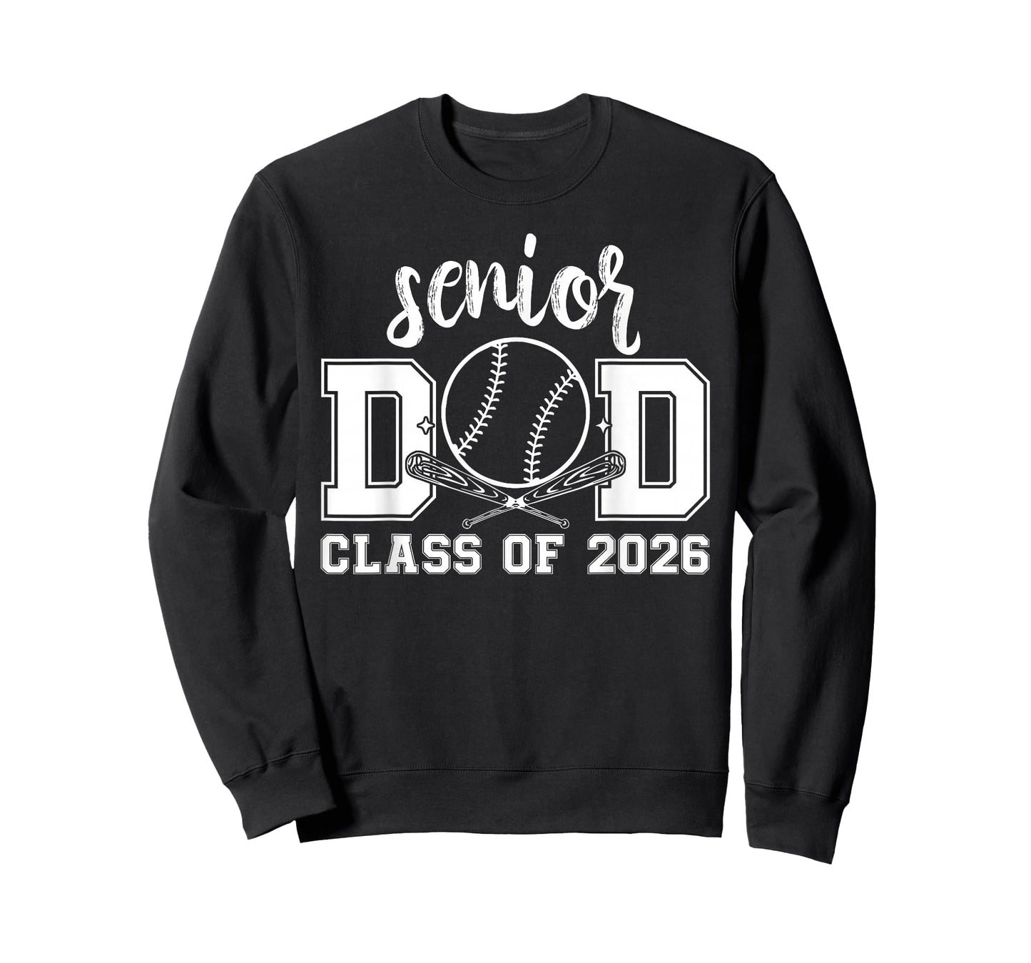 Senior Dad Baseball 2026 Class Of 2026 Proud Dad of Graduate T-Shirt