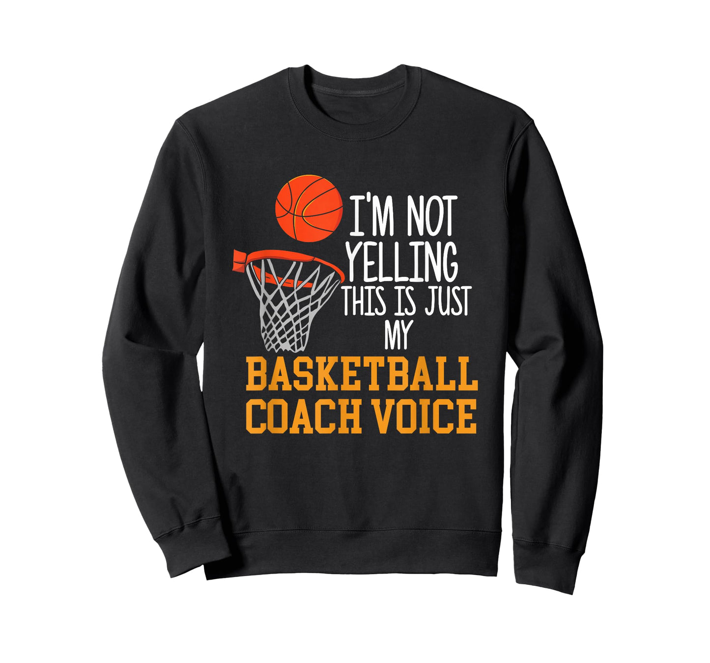Basketball Coach Voice, Funny Basketball Coach Tshirt T-Shirt