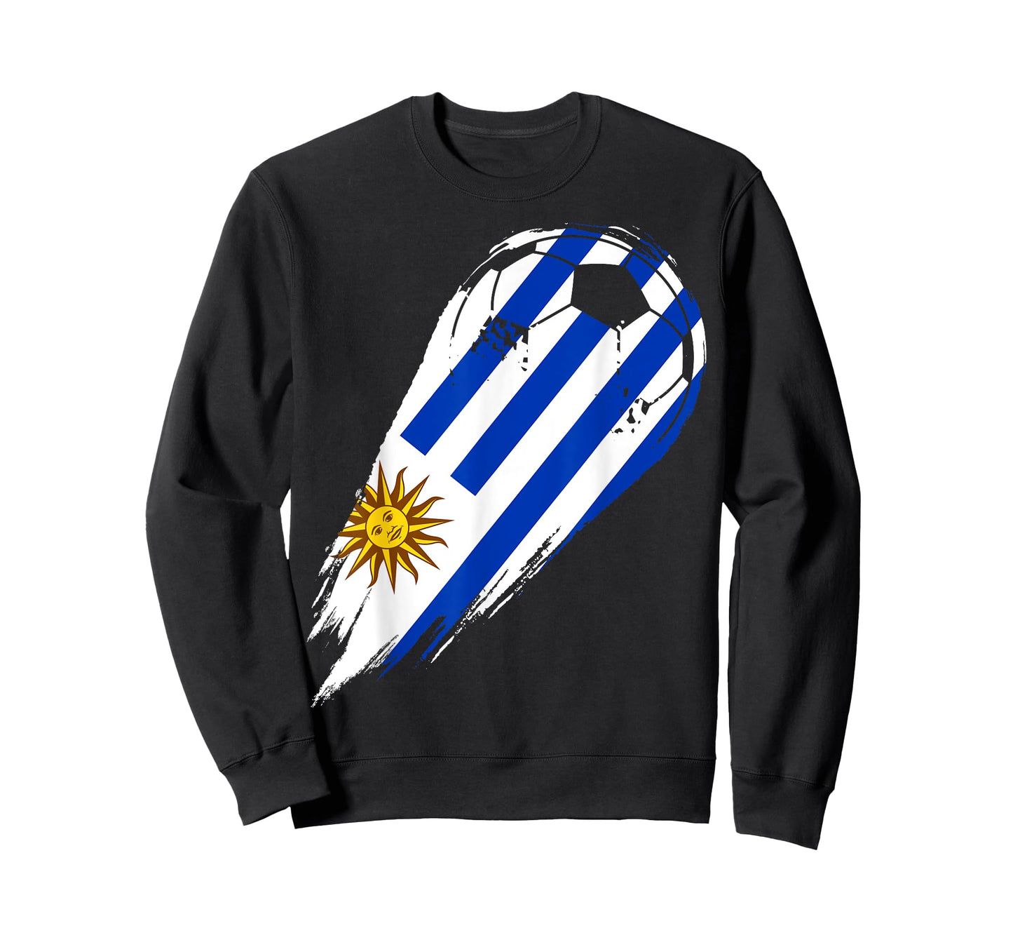 Soccer with flag of Patriotic Uruguay T-Shirt for Women Girls Kids Men