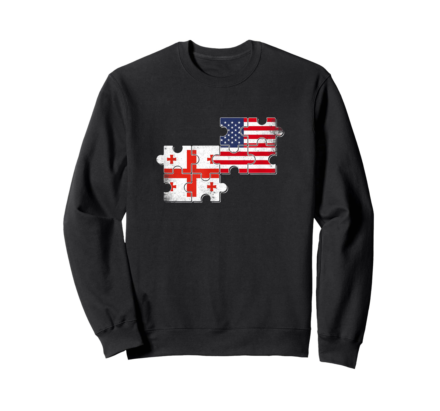 Georgia USA Vintage Flag Georgian American T-Shirt