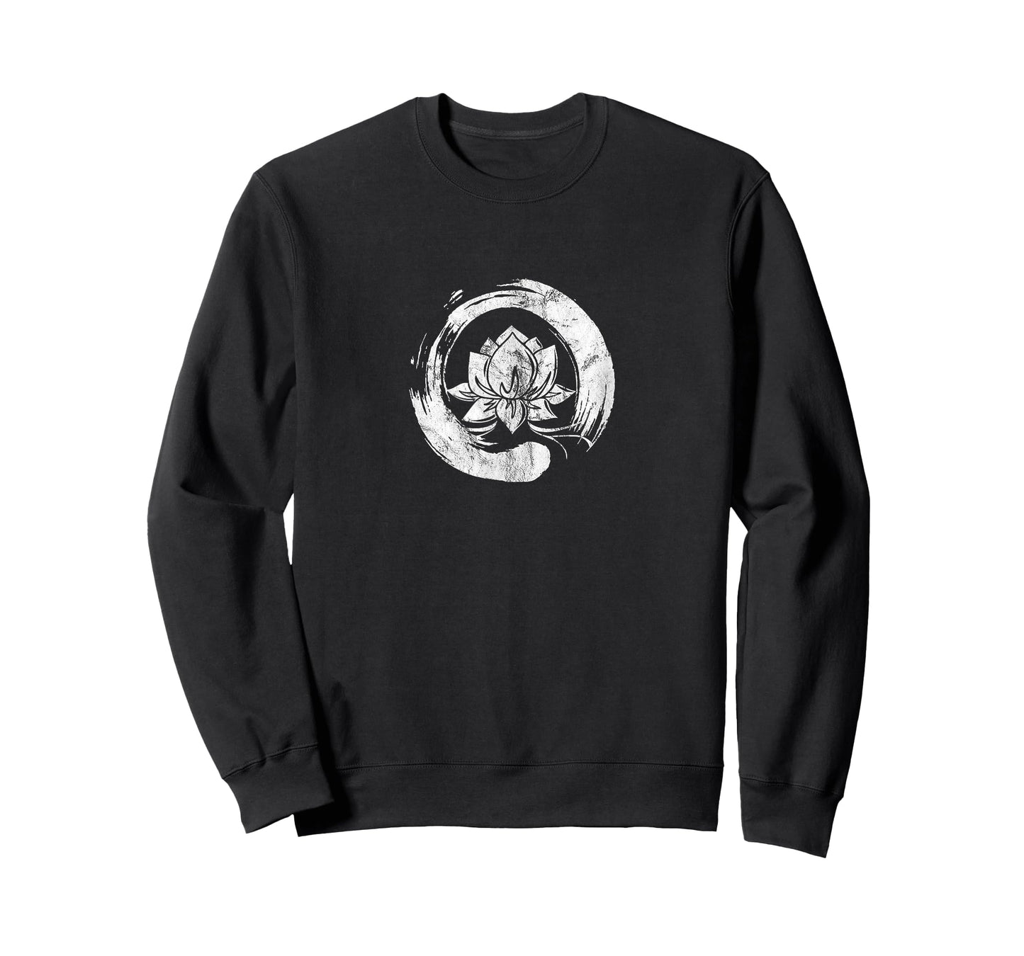 Enso Zen Circle of Enlightenment Lotus Vintage T-shirt T-Shirt