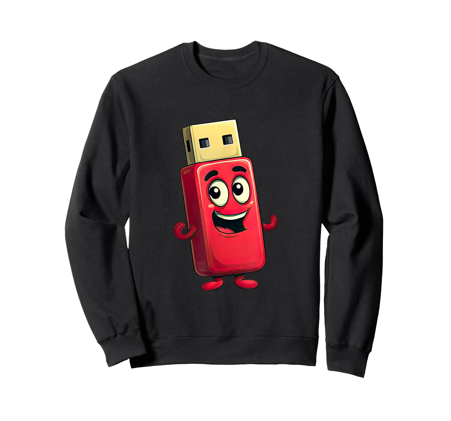 Handsome Red USB T-Shirt