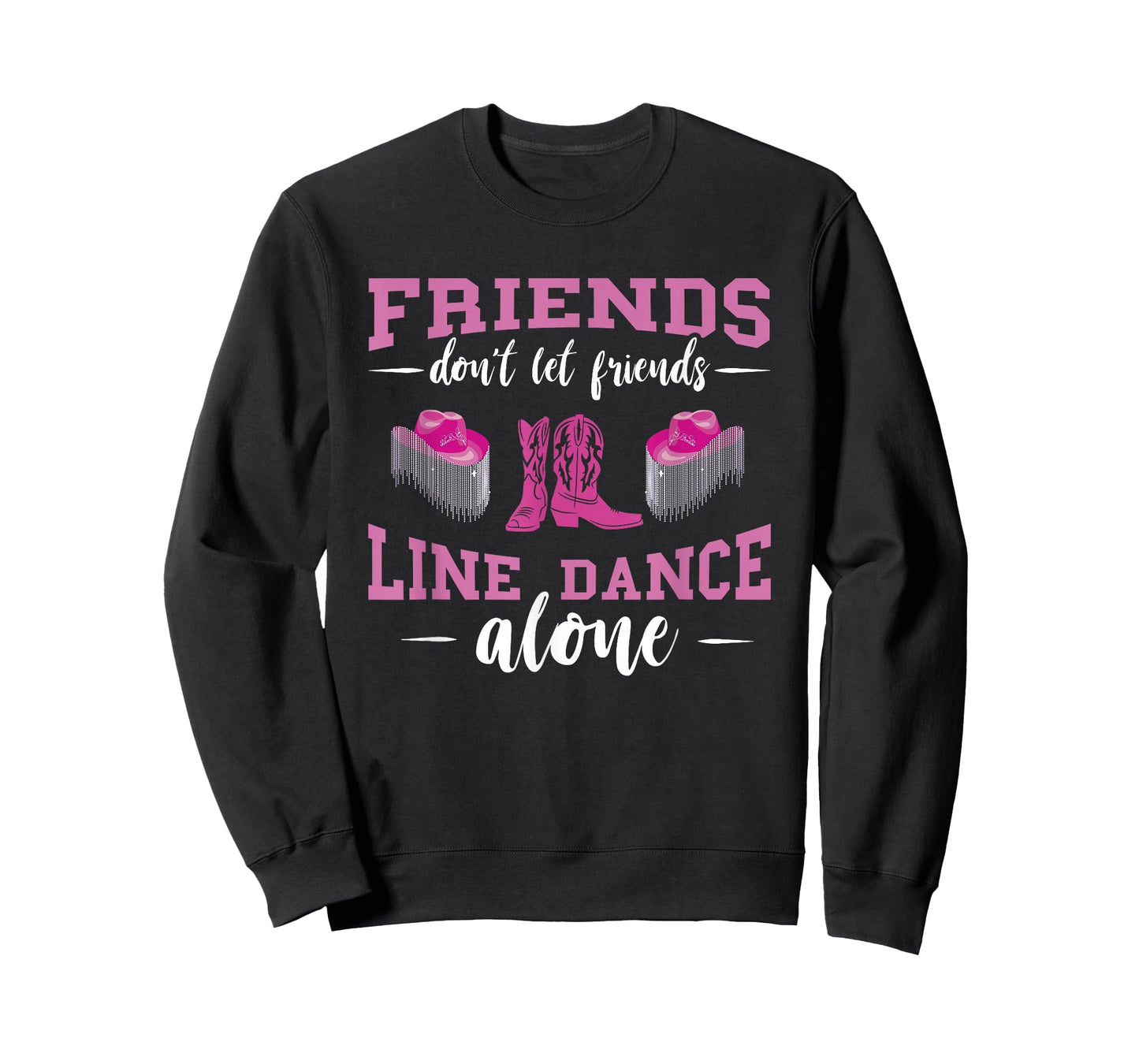 Line Dance Friends Line Dance Boots Hat Line Dancing Group T-Shirt