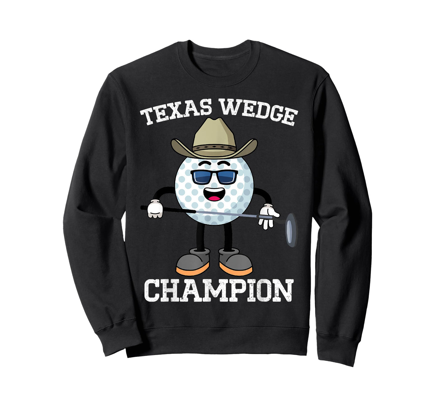 Golf Putter Texas Wedge Golf Club Texas Cowboy Country Club T-Shirt