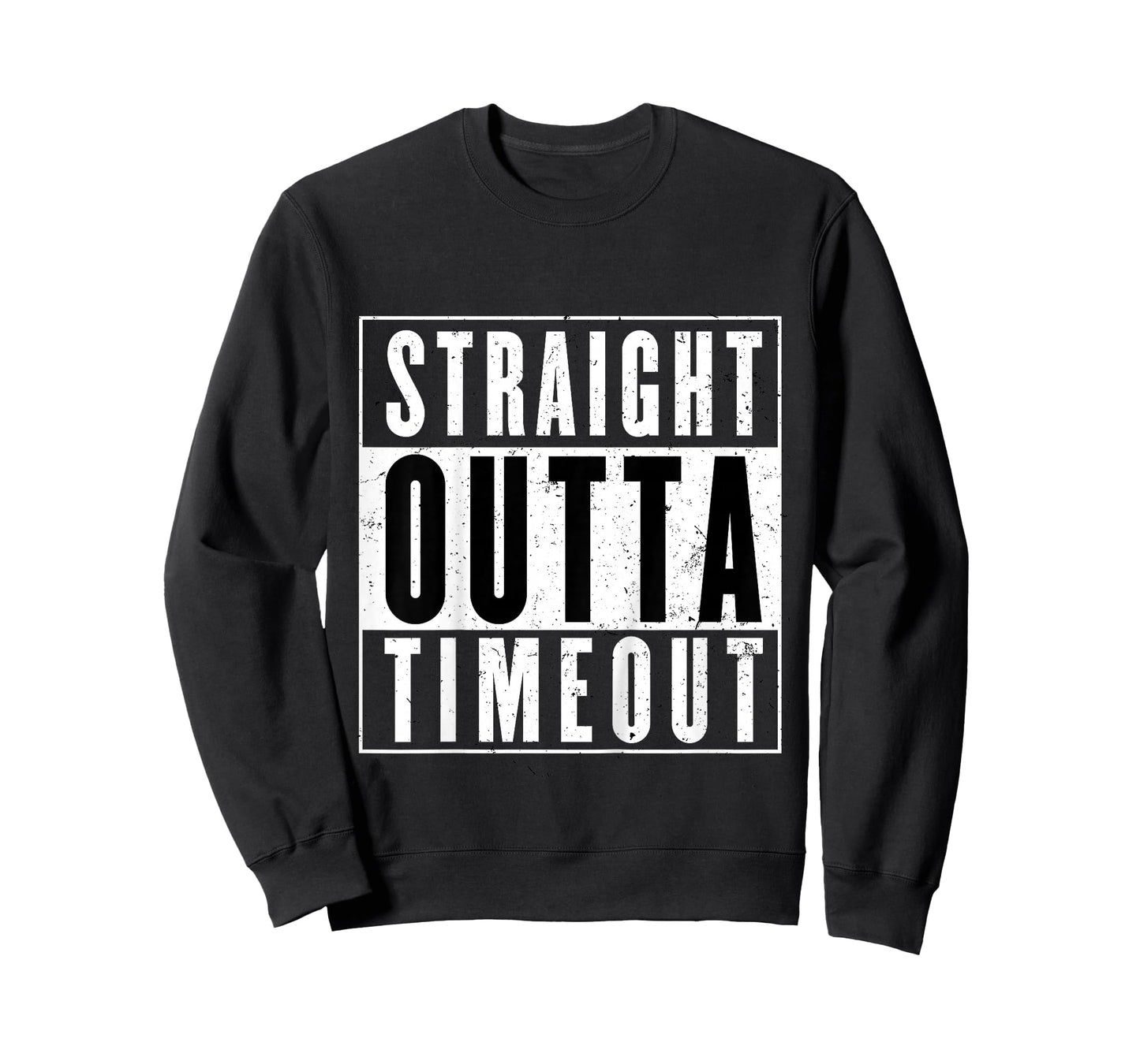 Kids Straight Outta Timeout Toddler Childs Youth T Shirt T-Shirt
