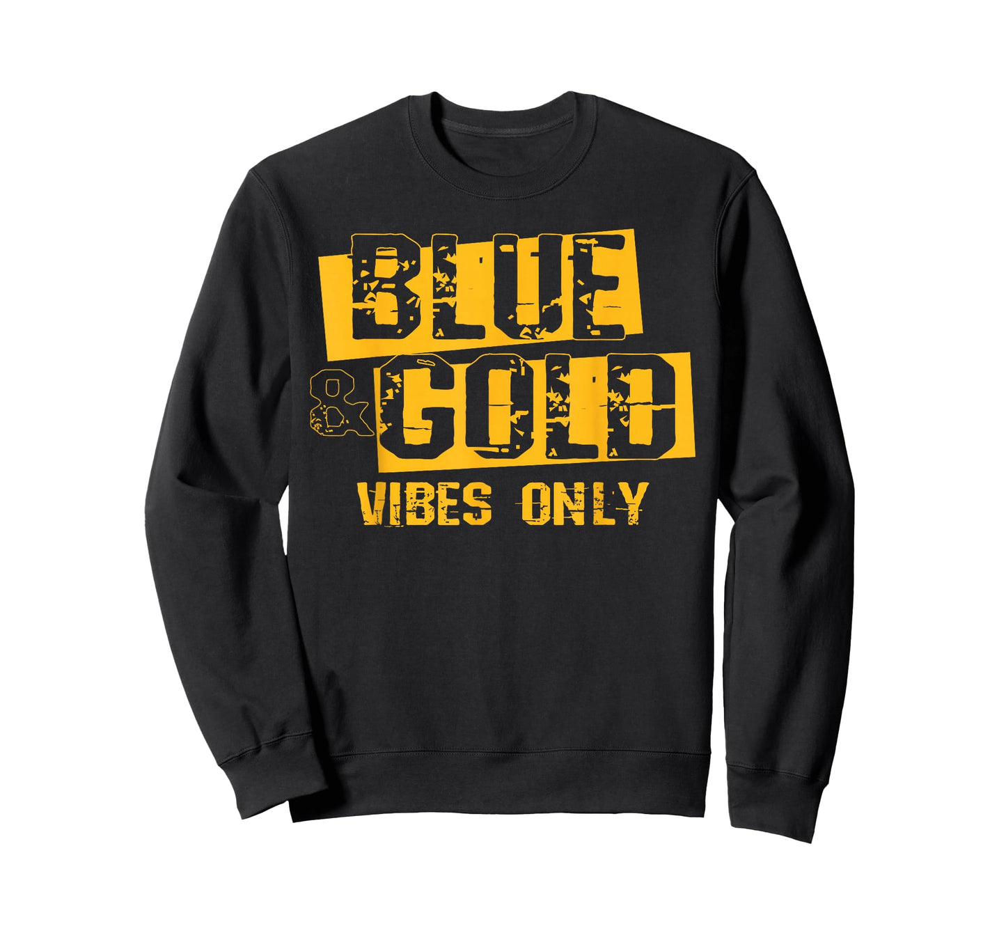 Blue and Gold Shirt Game Day Group Tee High School Football T-Shirt