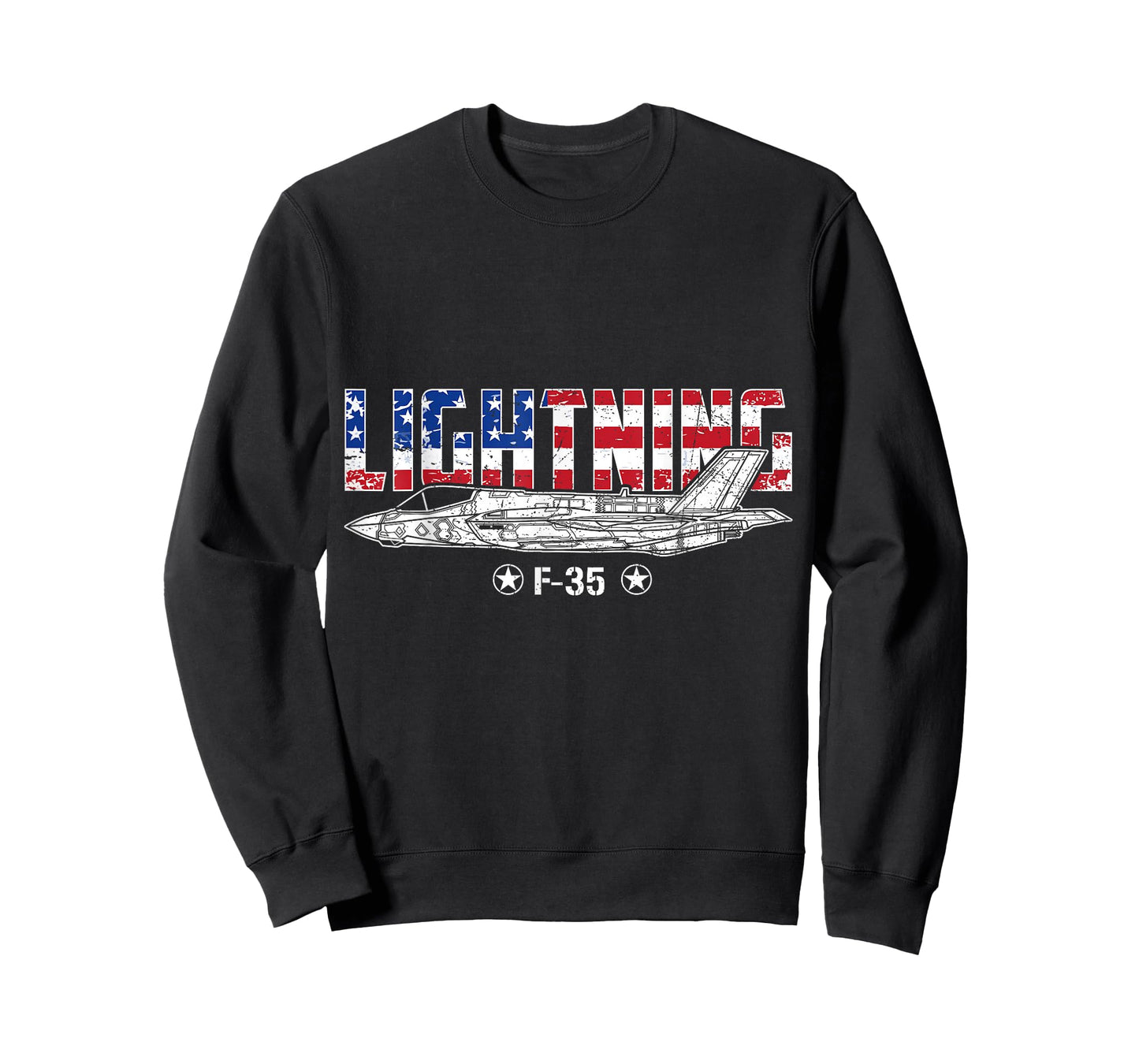 F-35 Lightning USA Fighter Jet Aviation Military Aircraft T-Shirt