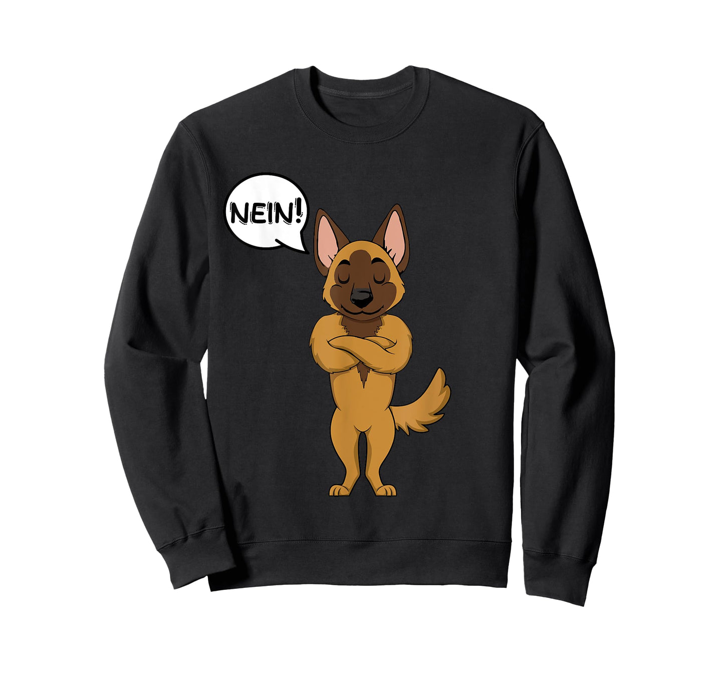 No - Funny Dog Belgian Malinois Dog Men Women Kids T-Shirt