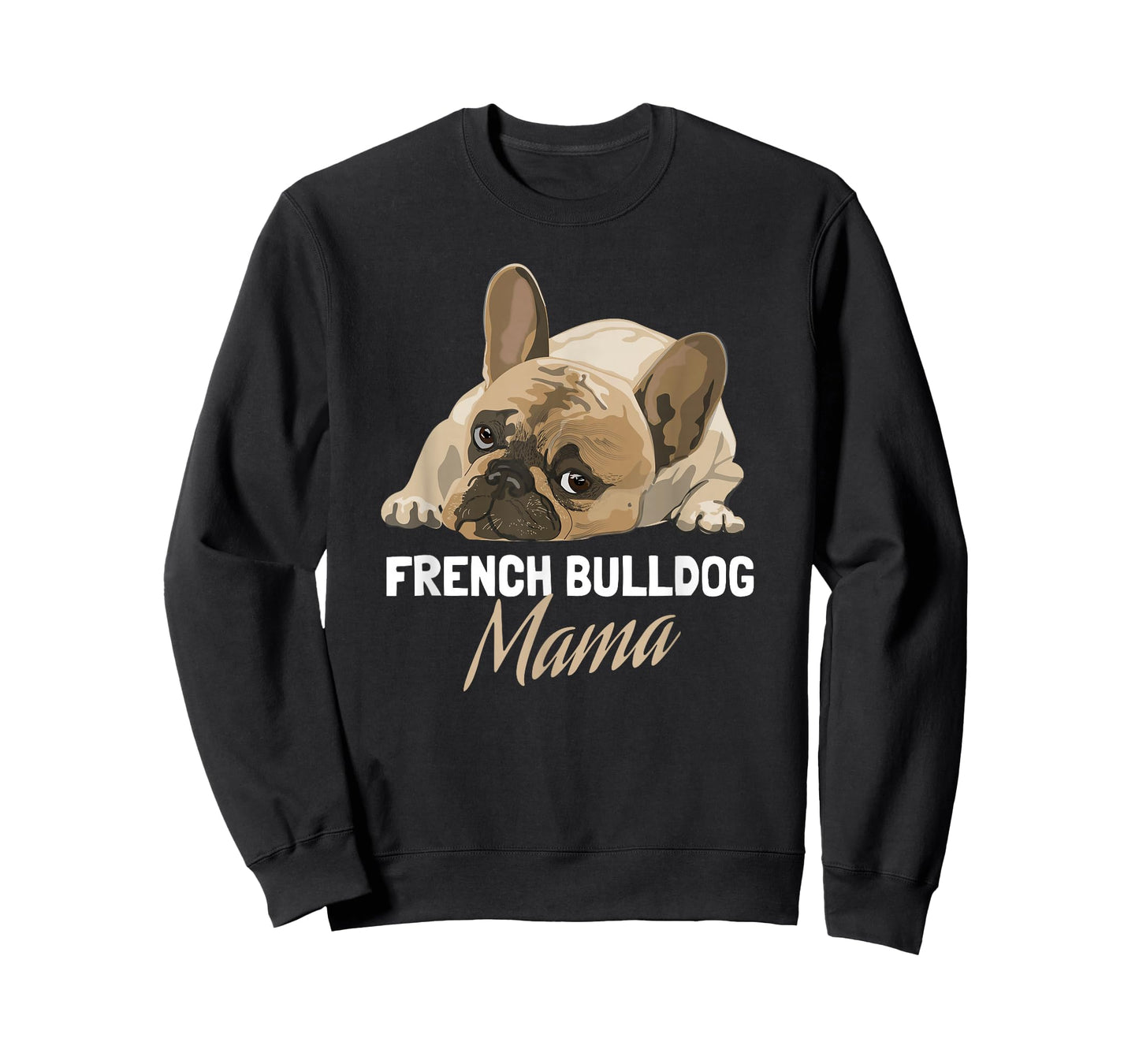 Frenchie Mom, Cute French Bulldog Mama T-Shirt