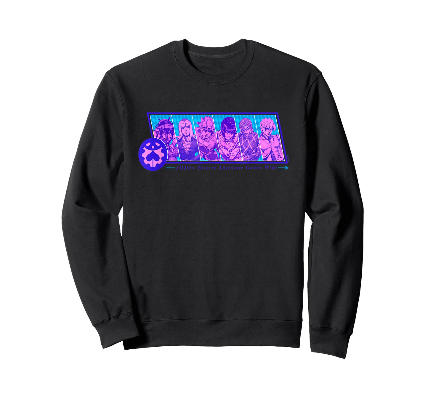 JoJo's Bizarre Adventure Group Crest Badge Anime T-Shirt