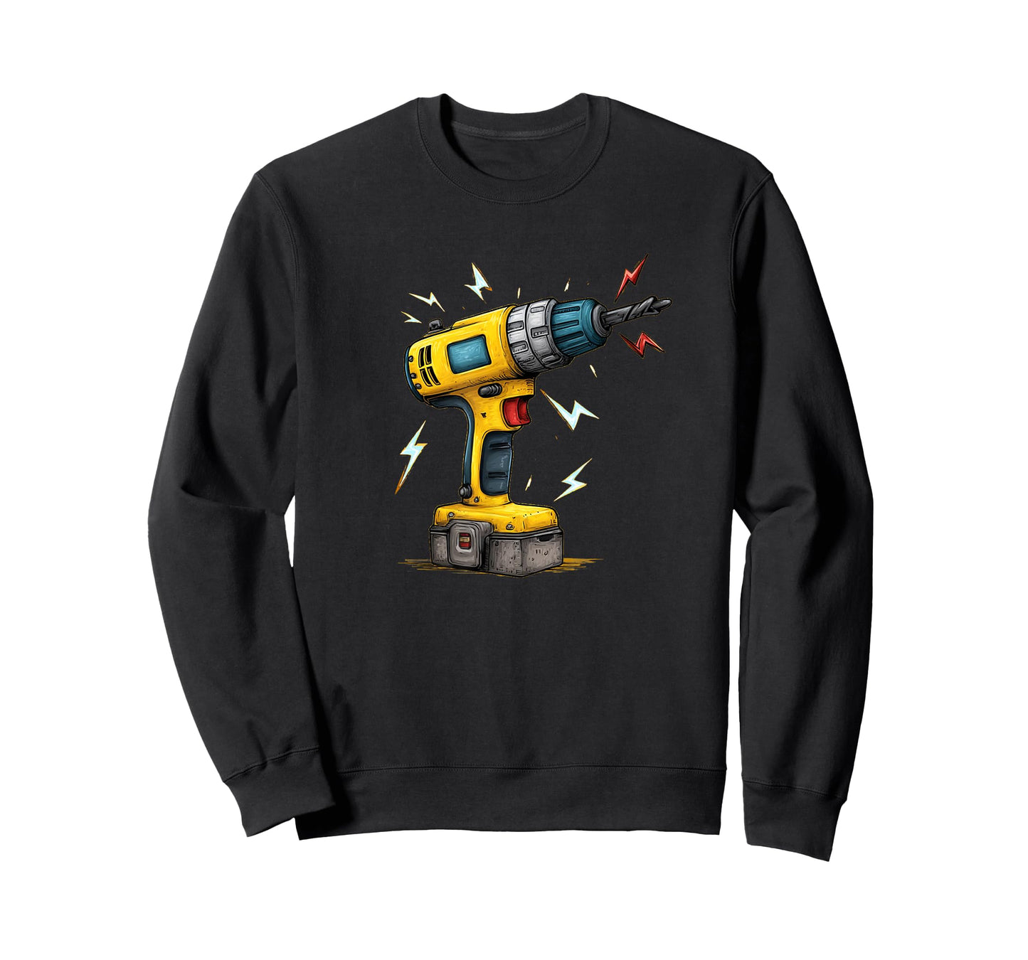 Nice Power Drill Graphic for Handyman Lovers T-Shirt