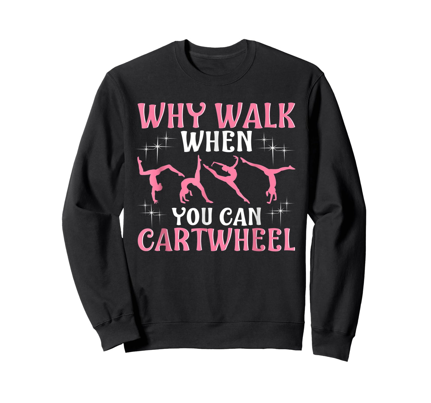 Funny Gymnastics Gymnast Gift For Girls Women Cool Cartwheel T-Shirt