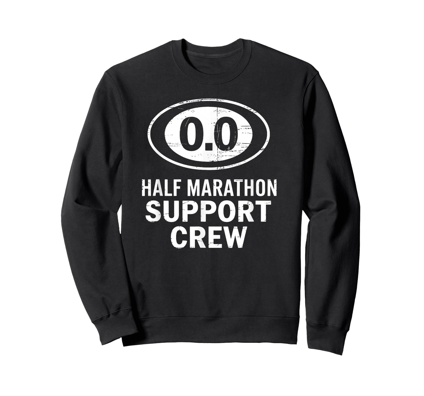 Half Marathon Support Crew Funny Race Day Humor T-Shirt