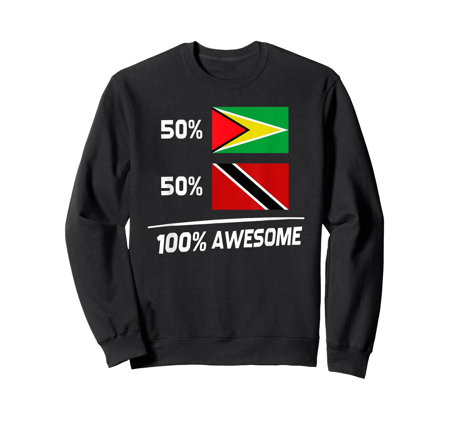 Guyanese Trinidadian Flag Guyana Trinidad Tobago T-Shirt