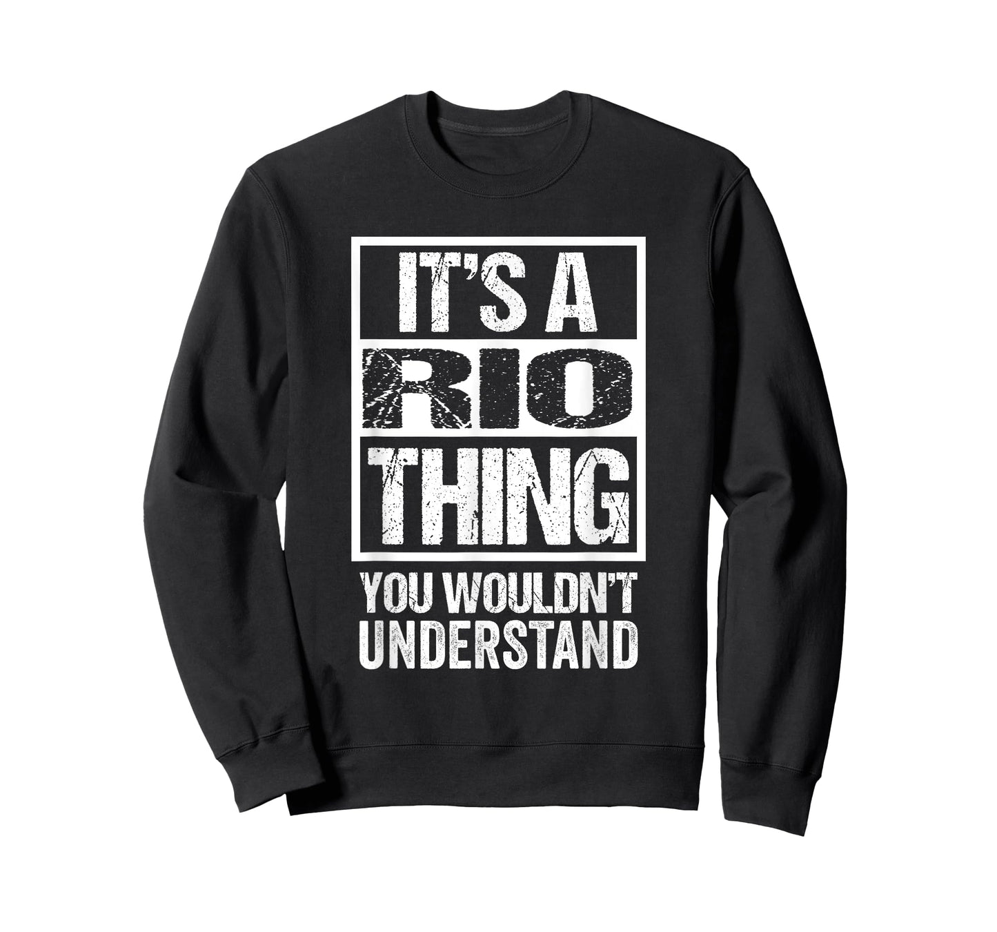 It's A Rio Thing You Wouldn't Understand First Name T-Shirt