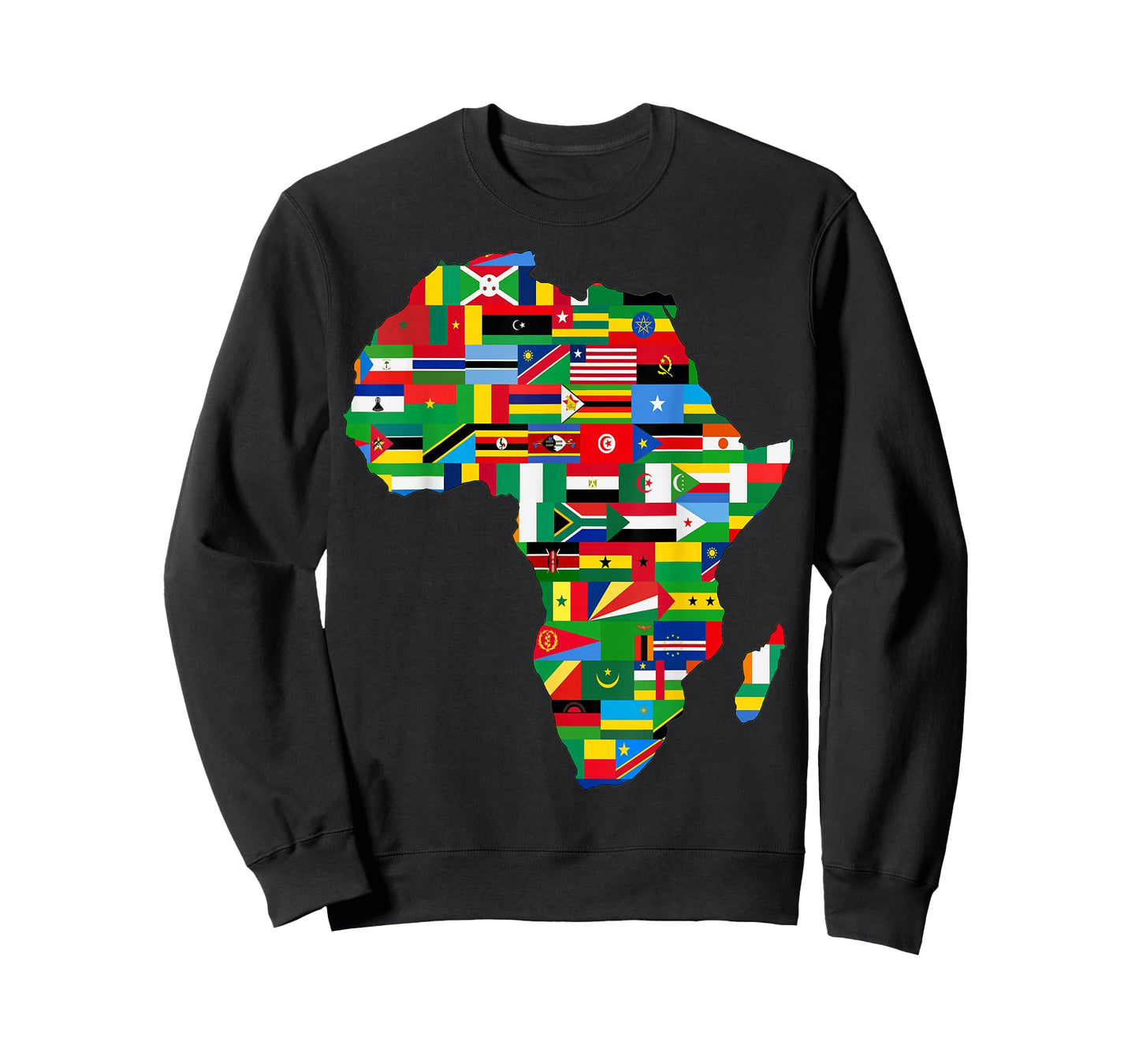 Africa T-Shirt Proud African Country Flags Continent Love T-Shirt
