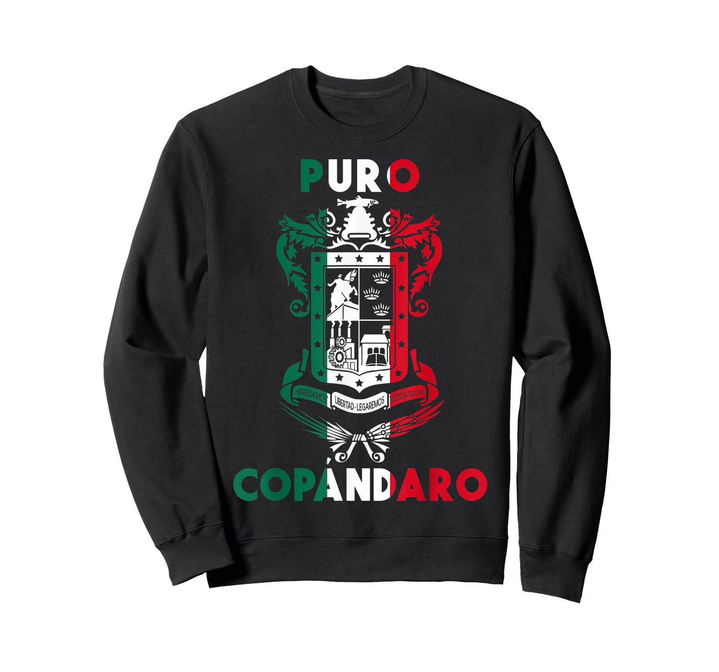Copándaro Michoacan Mexico Escudo Y Lema Arte Emblem Merch T-Shirt